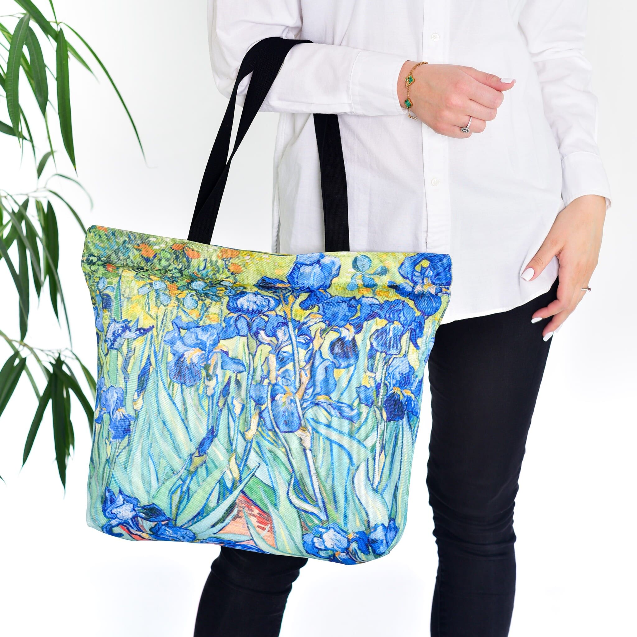 TOTE BAG VINCENT VAN GOGH "IRISES"