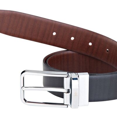 Leather Belt double sided - BL1007BKBR
