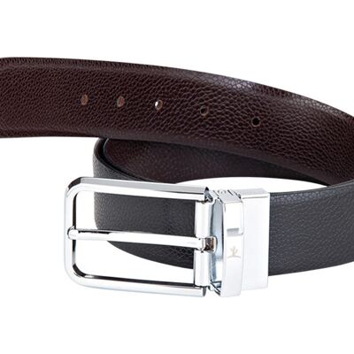 Leather Belt double sided - BL1010BKBR