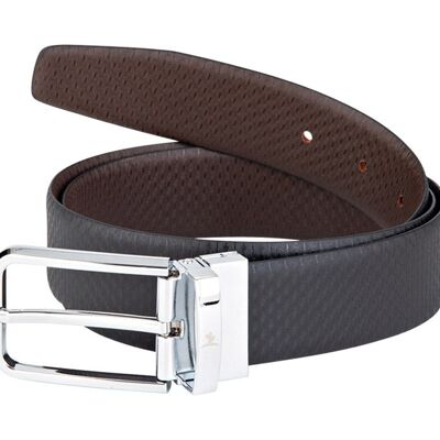 Leather Belt double sided - BL1012BKBR