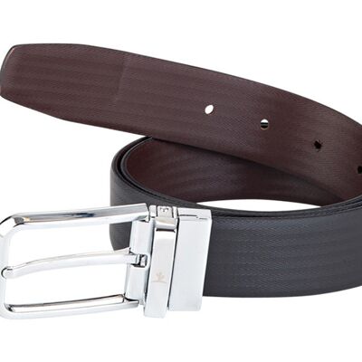 Leather Belt double sided - BL1013BKBR