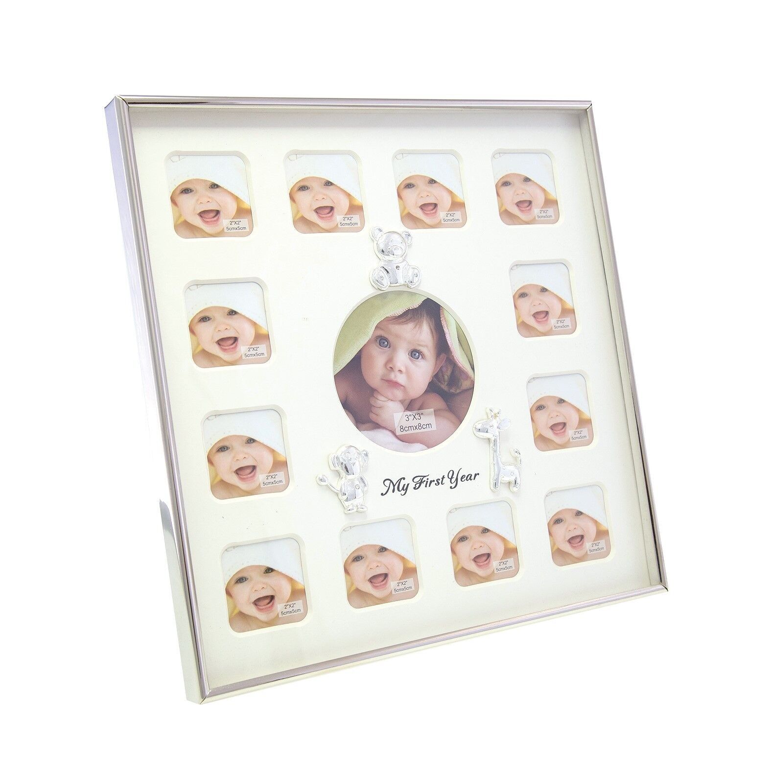 Cornice per bambini anno/anno 11x11cm