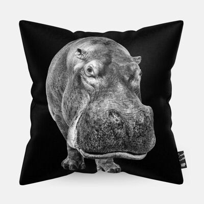 HIP ORGNL® Coussin Hippopotame - 45 x 45 cm