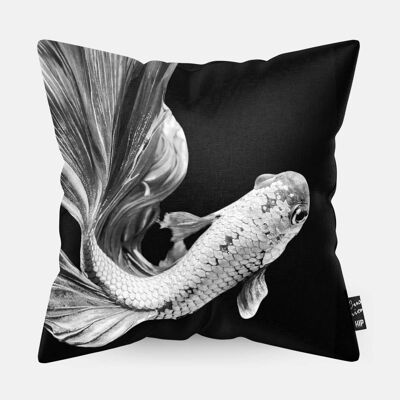 HIP ORGNL® Satin Fish Cushion - 45 x 45 cm