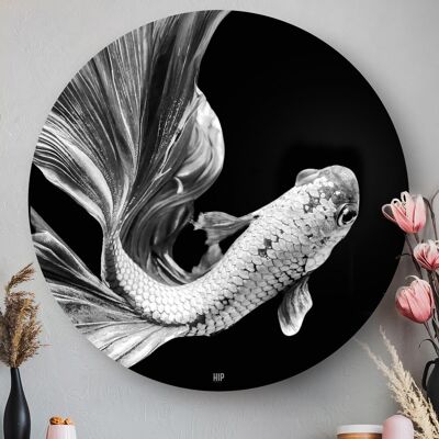 HIP ORGNL® Satin Fisch rund - Ø 140 cm