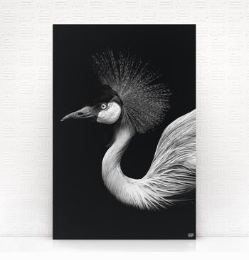 Oiseau couronne HIP ORGNL® - 60 x 90 cm 1