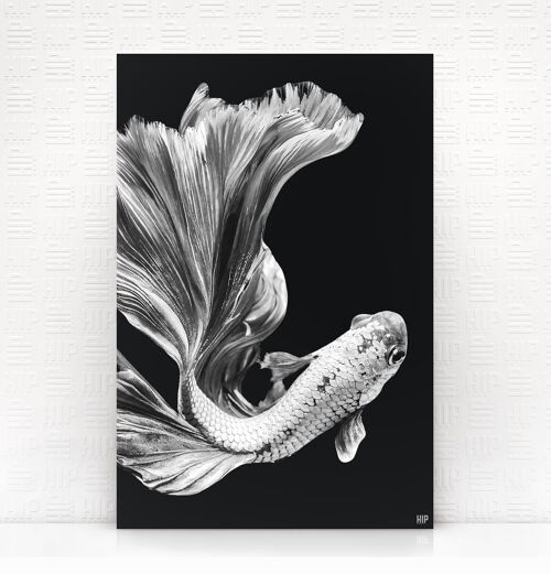 HIP ORGNL® Satin Fish - 100 x 150 cm