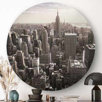 HIP ORGNL® Skyline New York Rund - Ø 120 cm
