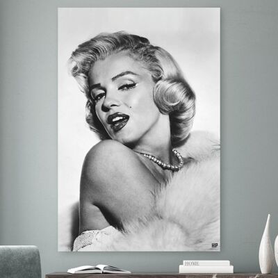 HIP ORGNL® Portrait Marilyn Monroe mit ikonischem Look - 60 x 90 cm