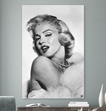 HIP ORGNL® Portrait Marilyn Monroe au look iconique - 80 x 120 cm 1