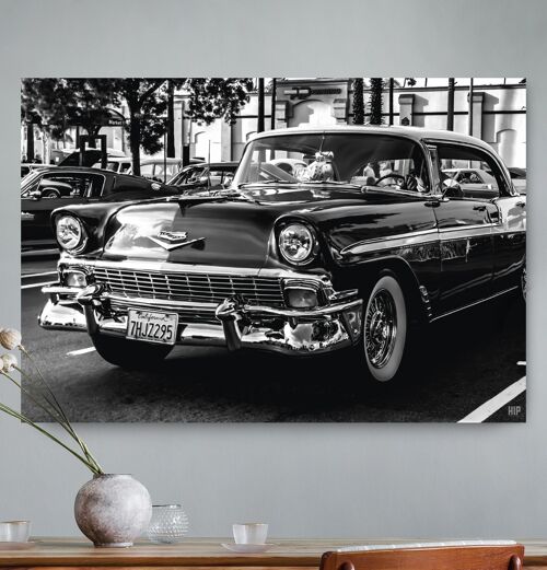 HIP ORGNL® Luxury car Chevrolet Bel Air in California - 150 x 100 cm