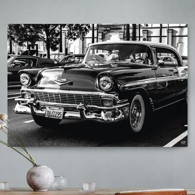 HIP ORGNL® Voiture de luxe Chevrolet Bel Air en Californie - 150 x 100 cm