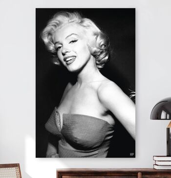 HIP ORGNL® Portrait emblématique de Marilyn Monroe en gros plan - 60 x 90 cm 1