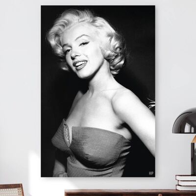 HIP ORGNL® Ritratto iconico di Marilyn Monroe da vicino - 100 x 150 cm