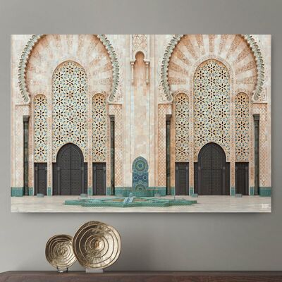 HIP ORGNL® Architektur in Casablanca - 120 x 80 cm