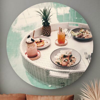HIP ORGNL® Luxury floating breakfast Round - Ø 120 cm