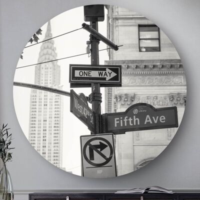 HIP ORGNL® Fifth Avenue in the Big Apple Round - Ø 140 cm
