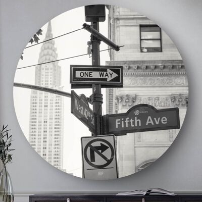 HIP ORGNL® Fifth Avenue in the Big Apple Round - Ø 120 cm