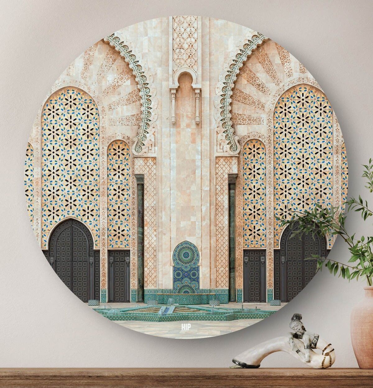 HIP ORGNL® Architektur in Casablanca Rund - Ø 40 cm