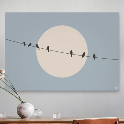 HIP ORGNL® Minimal Birds - 150 x 100 cm
