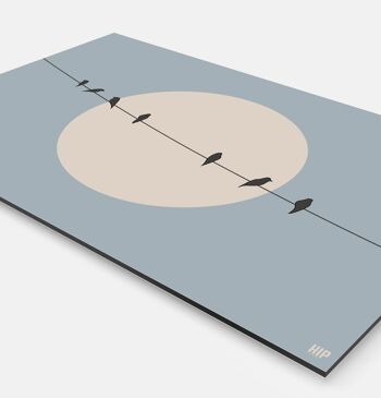 Oiseaux minimalistes HIP ORGNL® - 60 x 40 cm 2