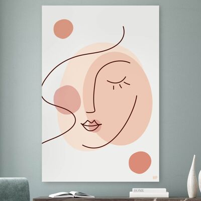 HIP ORGNL® Stylistic Face - 100 x 150 cm