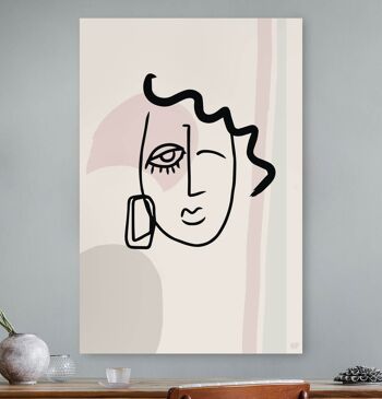 HIP ORGNL® Portrait moderne - 60 x 90 cm 1