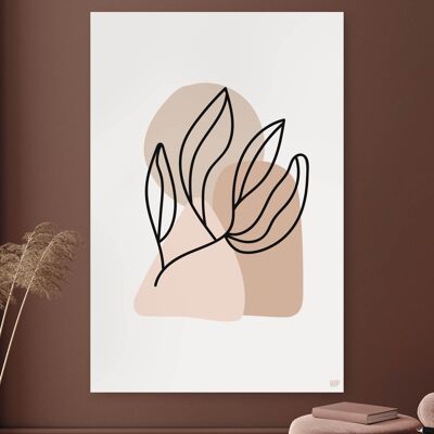 HIP ORGNL® Illustrazione Botanica - 40 x 60 cm