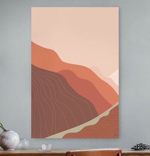 HIP ORGNL® Abstract Mountains - 100 x 150 cm