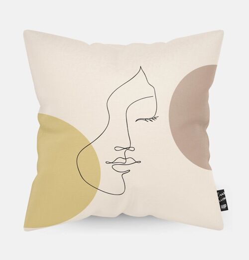 HIP ORGNL® Subtle Aesthetic Face Cushion - 45 x 45 cm