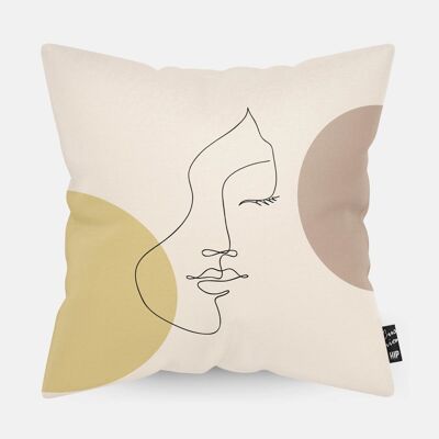 HIP ORGNL® Subtle Aesthetic Face Cushion - 45 x 45 cm