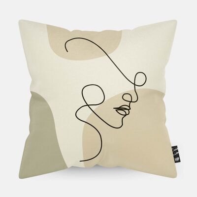 Coussin Contour Visage Moderne HIP ORGNL® - 45 x 45 cm