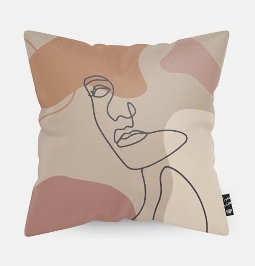 HIP ORGNL® Minimal Drawing Expression Cushion - 45 x 45 cm