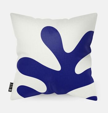 Coussin HIP ORGNL® Abstract Blue Coral - 45 x 45 cm 2