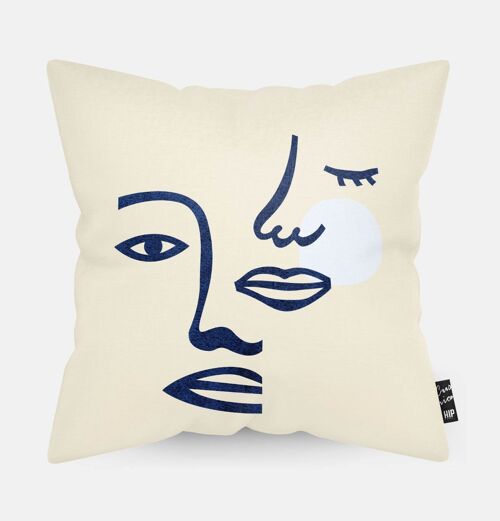 HIP ORGNL® Open Close Faces Cushion - 45 x 45 cm