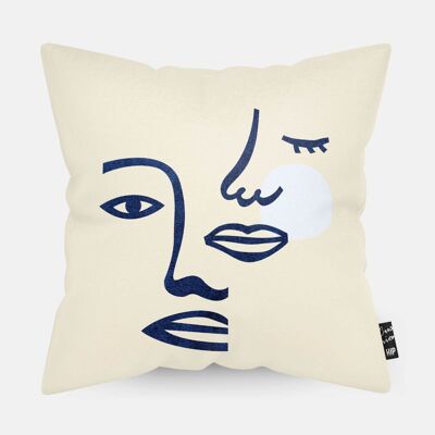 HIP ORGNL® Open Close Faces Cushion - 45 x 45 cm