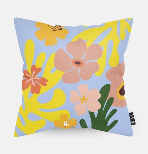 HIP ORGNL® Organic Color Floral Cushion - 45 x 45 cm