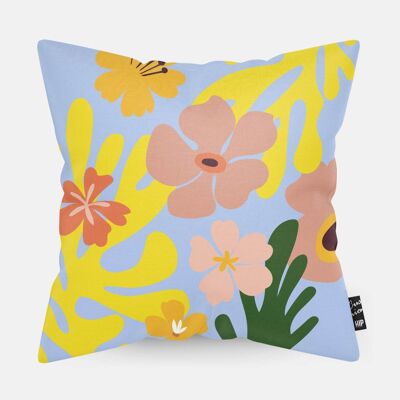 Cuscino floreale di colore organico HIP ORGNL® - 45 x 45 cm