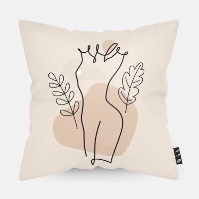 Coussin Silhouette Ligne HIP ORGNL® - 45 x 45 cm