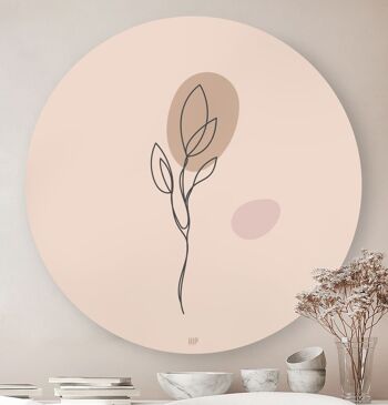 HIP ORGNL® Stylistic Botanical Round - Ø 120 cm 1