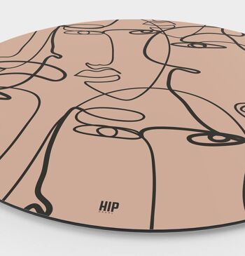 HIP ORGNL® Multiple Faces Rond - Ø 60 cm 2