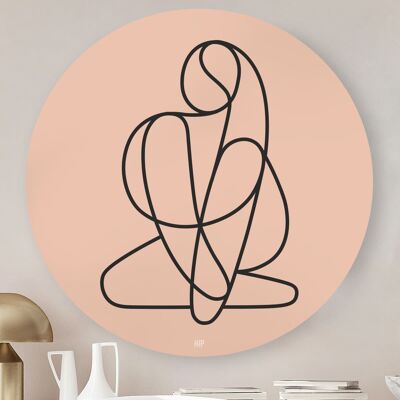 HIP ORGNL® Modern Woman Round - Ø 100 cm