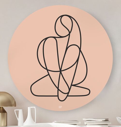 HIP ORGNL® Modern Woman Round - Ø 80 cm