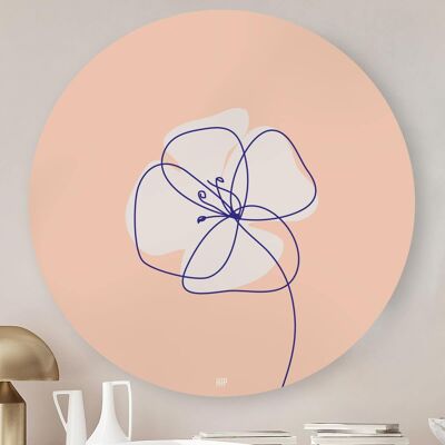 HIP ORGNL® Modern Line Flower Round - Ø 140 cm
