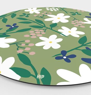 HIP ORGNL® Rond Floral Sauvage Moderne - Ø 120 cm 2