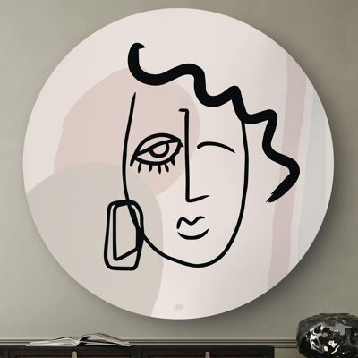 HIP ORGNL® Modern Portrait Round - Ø 60 cm