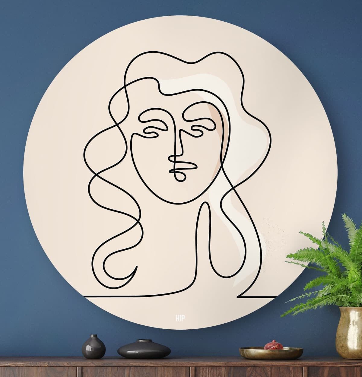 HIP ORGNL® One Line Donna Tonda - Ø 40 cm