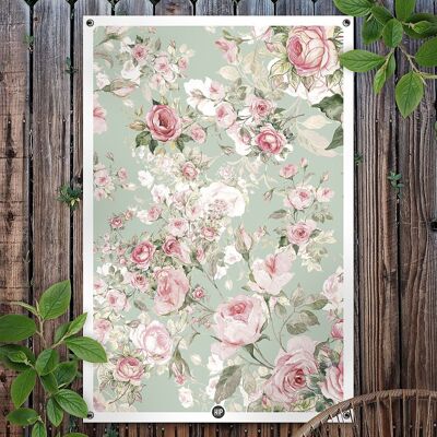 HIP ORGNL® Rose in Fiore Giardino - 100 x 150 cm