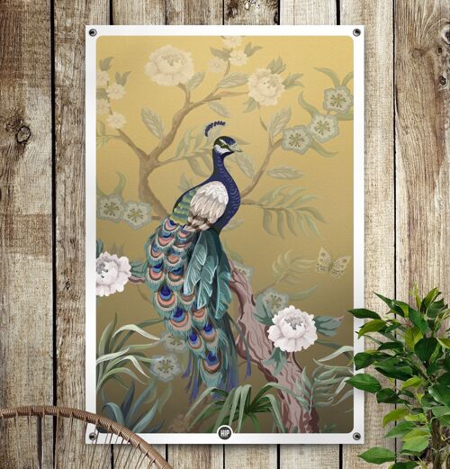 HIP ORGNL® Pretty Peacock Garden - 60 x 90 cm