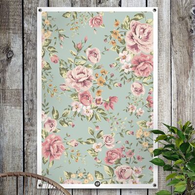 HIP ORGNL® Charming Floral Garden - 100 x 150 cm